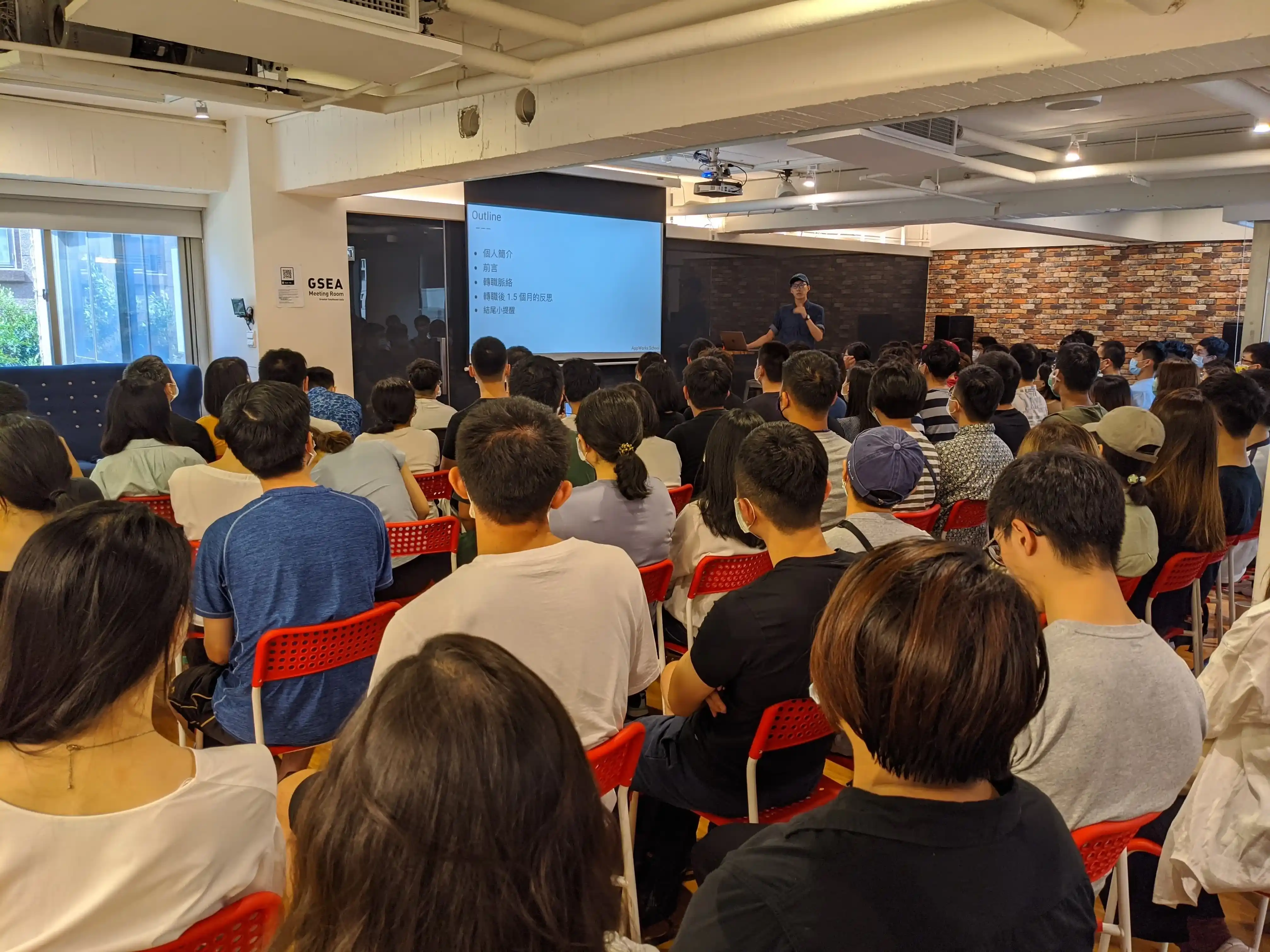 sharing at Appworks School