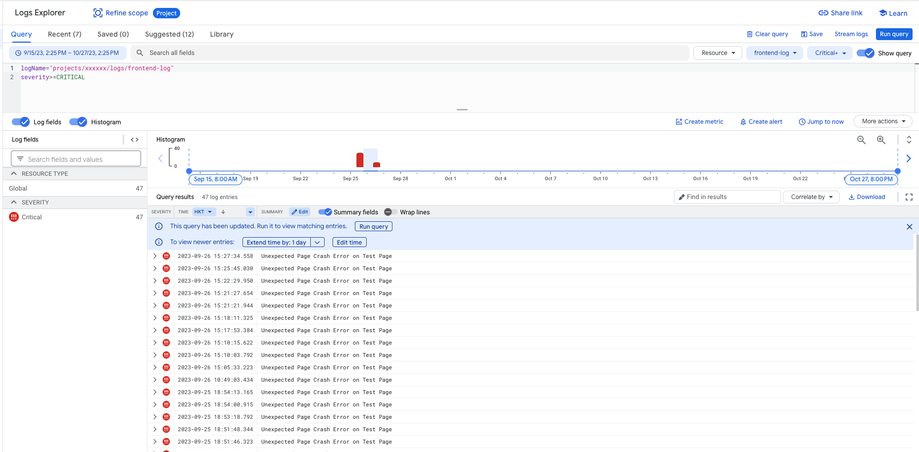 Log Services Example 1