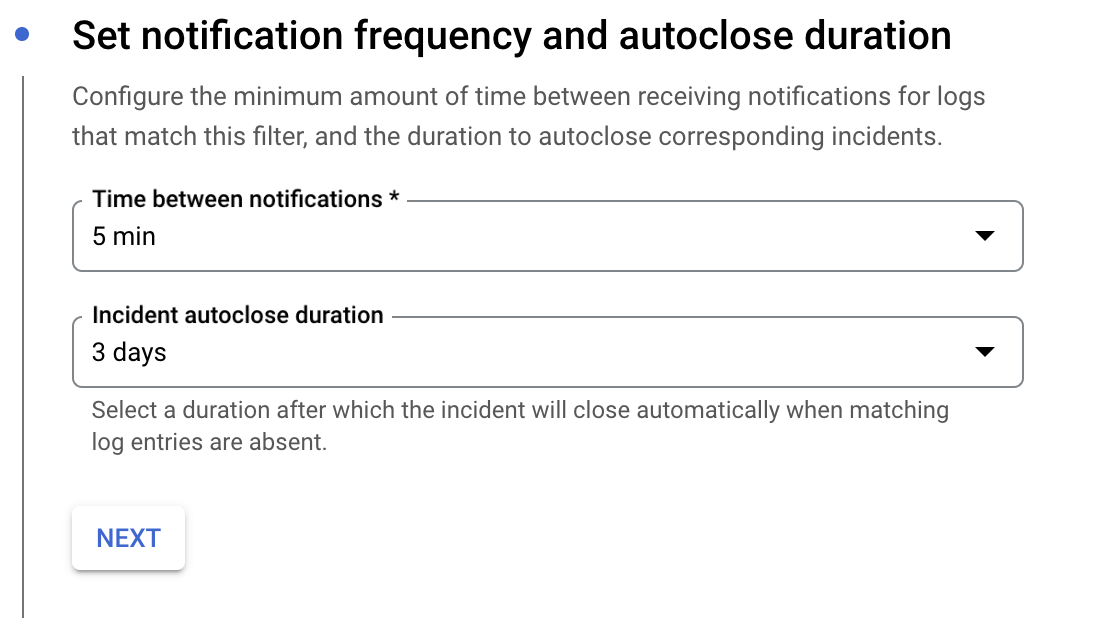 Alert Policy Example 3